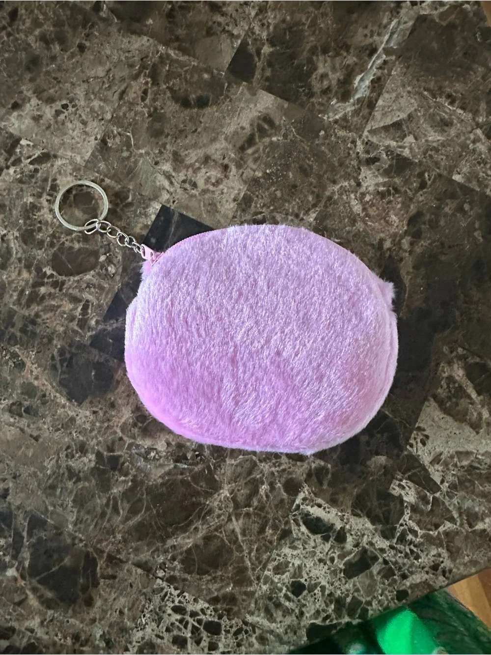 Plush Pig Keychain Coin Purse - Pink